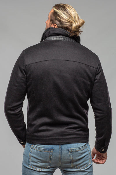Axel's Florence Collection Lennox Cashmere/Python Jacket Samples - Mens - Outerwear - Cloth