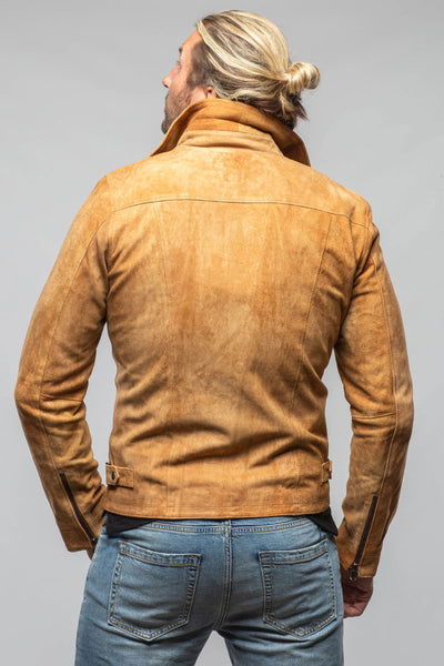 Axel's Florence Collection Leone Suede Snap Shirt Samples - Mens - Outerwear - Cloth