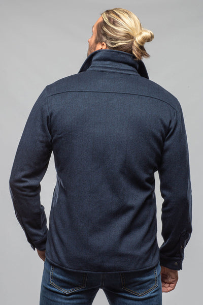 Axel's Florence Collection Levi Cashmere Snap Shirt Samples - Mens - Outerwear - Cloth