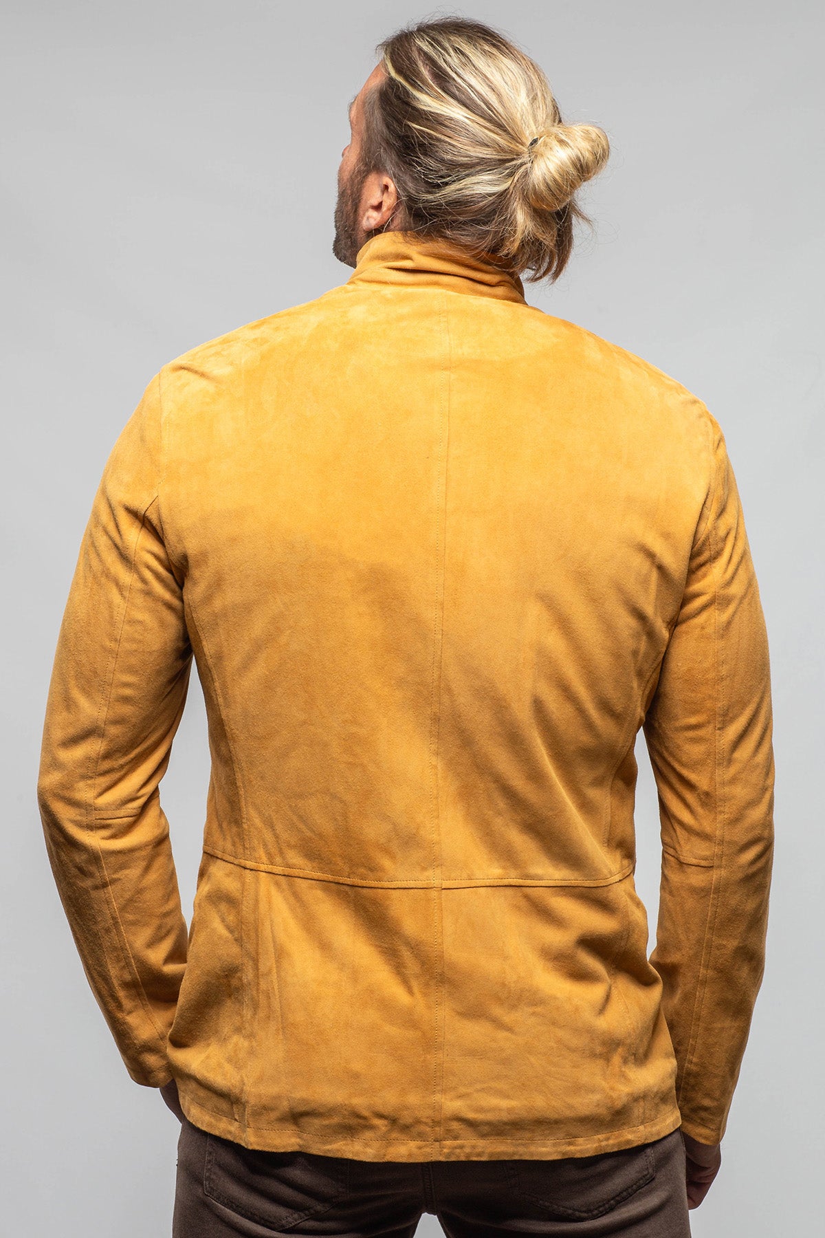 Axel's Florence Collection Litchfield Suede Blazer Samples - Mens - Outerwear - Leather