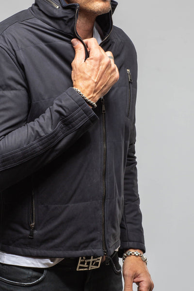 Axel's Florence Collection Lorenzo Nubuck Jacket Samples - Mens - Outerwear - Leather
