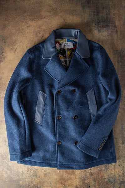 Lucas Double Breasted Coat | Samples - Mens - Outerwear - Cloth | Axel's Florence Collection