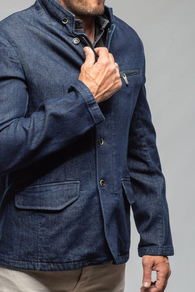 Axel's Florence Collection Lyons Stretch Denim Jacket Samples - Mens - Outerwear - Cloth