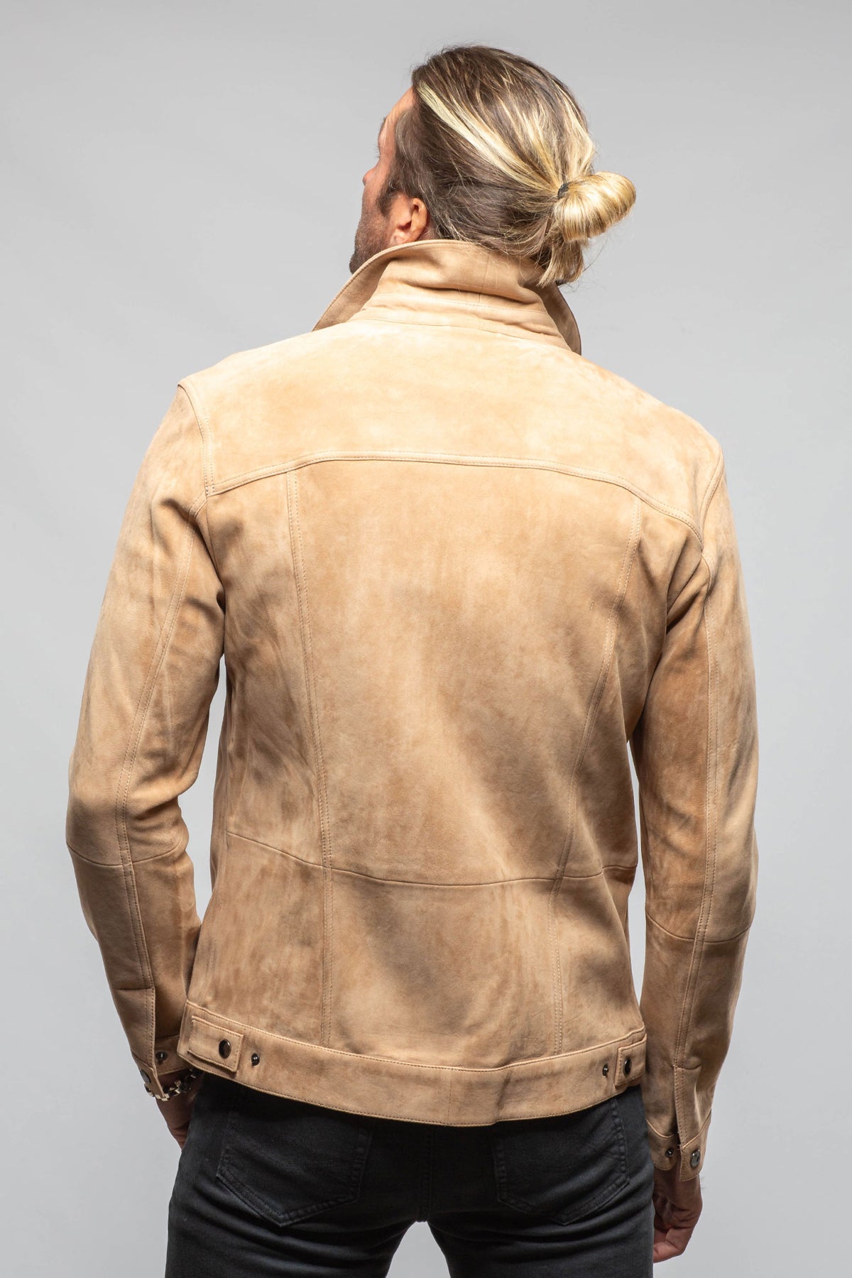 Axel's Florence Collection Maddox South African Lambskin Jacket Samples - Mens - Outerwear - Leather