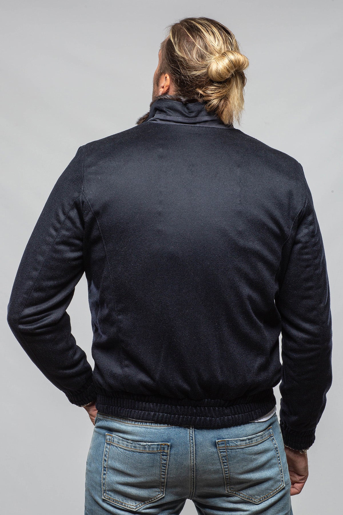 Axel's Florence Collection Manaco Mink & Cashmere Jacket Samples - Mens - Outerwear - Cloth