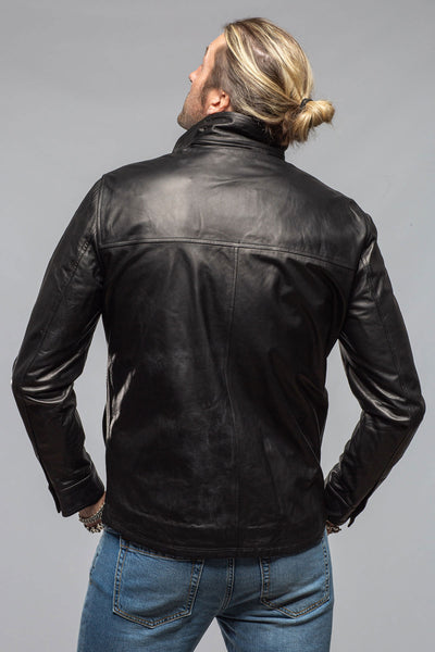 Axel's Florence Collection Marcus Nappa Leather Jacket Samples - Mens - Outerwear - Leather