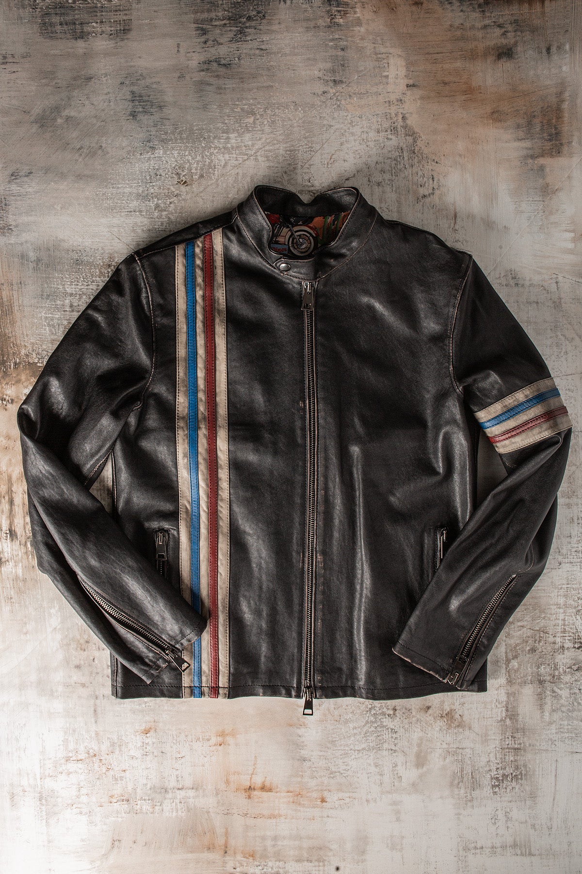 Axel's Florence Collection Memorial Moto Jacket Samples - Mens - Outerwear - Cloth