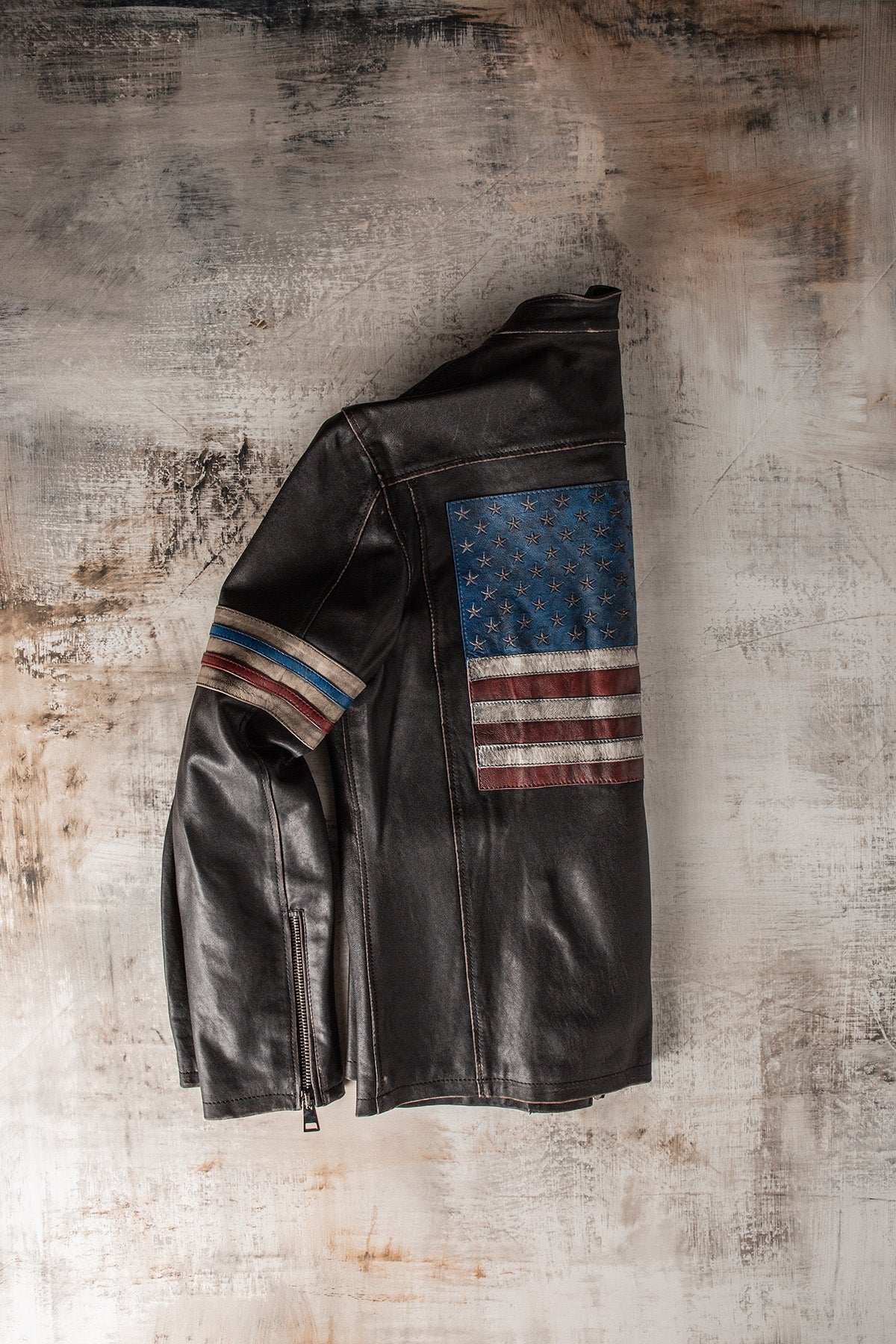 Axel's Florence Collection Memorial Moto Jacket Samples - Mens - Outerwear - Cloth