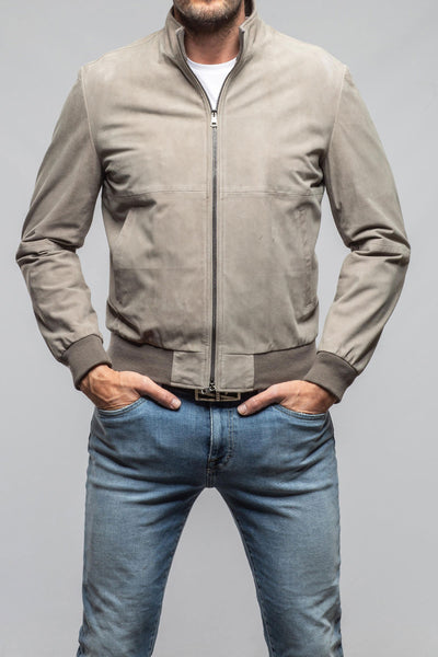 Axel's Florence Collection Micheal Suede Jacket Samples - Mens - Outerwear - Leather