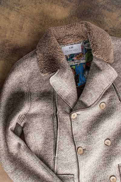 Axel's Florence Collection Murphy Double Breasted Coat Samples - Mens - Outerwear - Leather