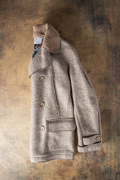 Axel's Florence Collection Murphy Double Breasted Coat Samples - Mens - Outerwear - Leather