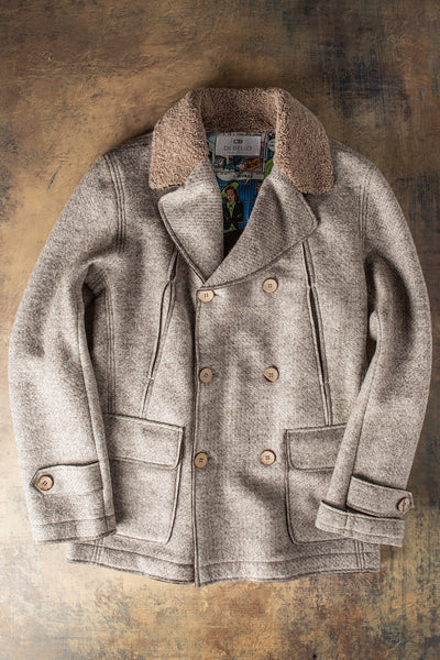 Axel's Florence Collection Murphy Double Breasted Coat Samples - Mens - Outerwear - Leather
