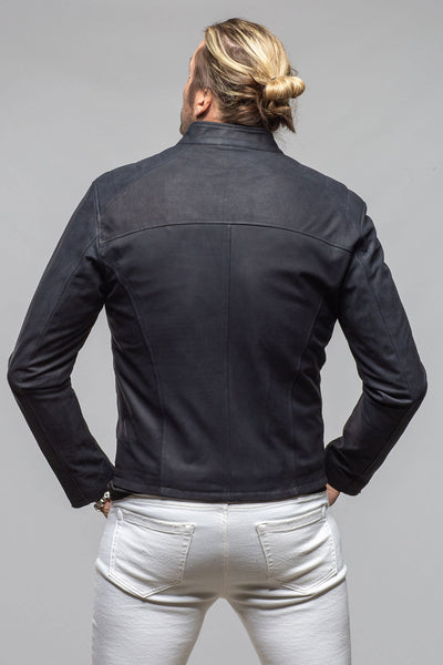 Axel's Florence Collection Nelson Nubuck Biker Jacket Samples - Mens - Outerwear - Leather