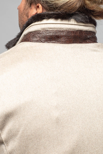 Axel's Florence Collection Normandy Mink & Cashmere Jacket Samples - Mens - Outerwear - Cloth