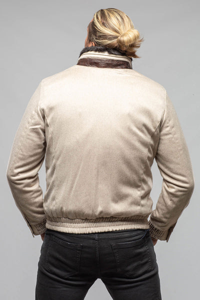 Axel's Florence Collection Normandy Mink & Cashmere Jacket Samples - Mens - Outerwear - Cloth