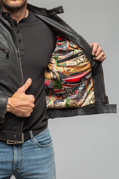 Axel's Florence Collection Phoenix Moto Jacket Samples - Mens - Outerwear - Leather