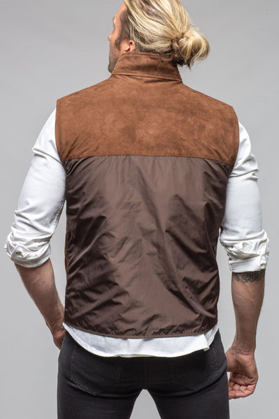 Axel's Florence Collection Riley Vest In Chocolate Samples - Mens - Outerwear - Leather
