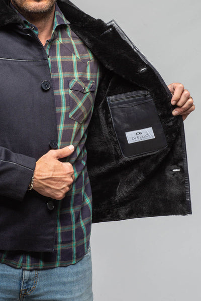 Axel's Florence Collection Schumacher Shearling Coat Samples - Mens - Outerwear - Cloth