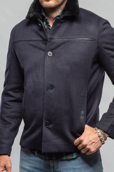 Axel's Florence Collection Schumacher Shearling Coat Samples - Mens - Outerwear - Cloth