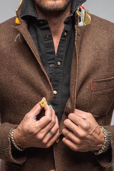 Axel's Florence Collection Stratton Knit Jacket Samples - Mens - Outerwear - Cloth