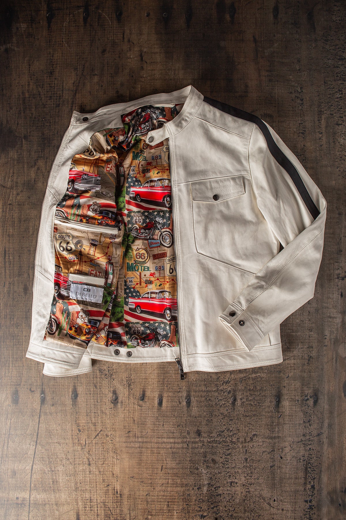 Strokes Moto Jacket | Samples - Mens - Outerwear - Leather | Axel's Florence Collection