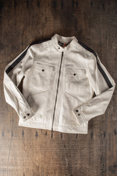 Strokes Moto Jacket | Samples - Mens - Outerwear - Leather | Axel's Florence Collection
