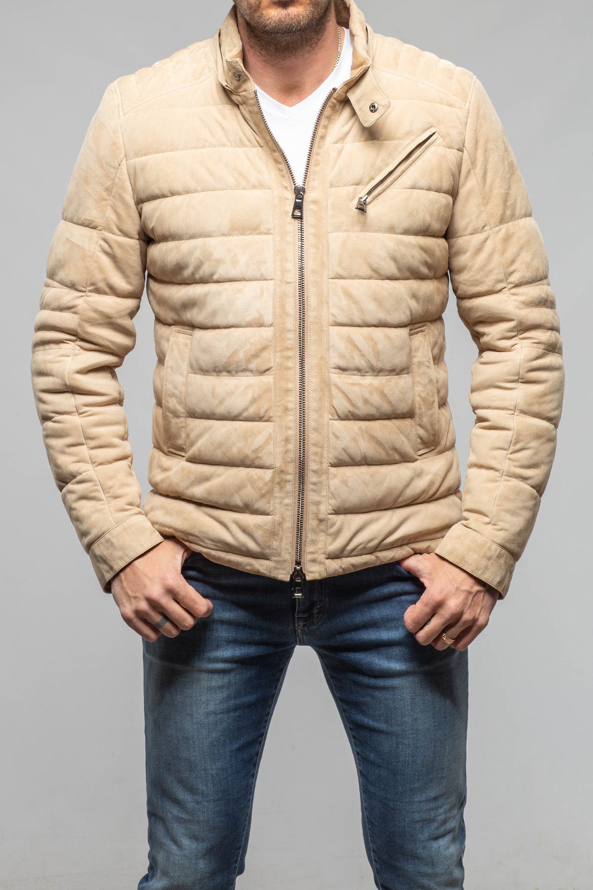 Axel's Florence Collection Telluride Puffer Samples - Mens - Outerwear - Leather