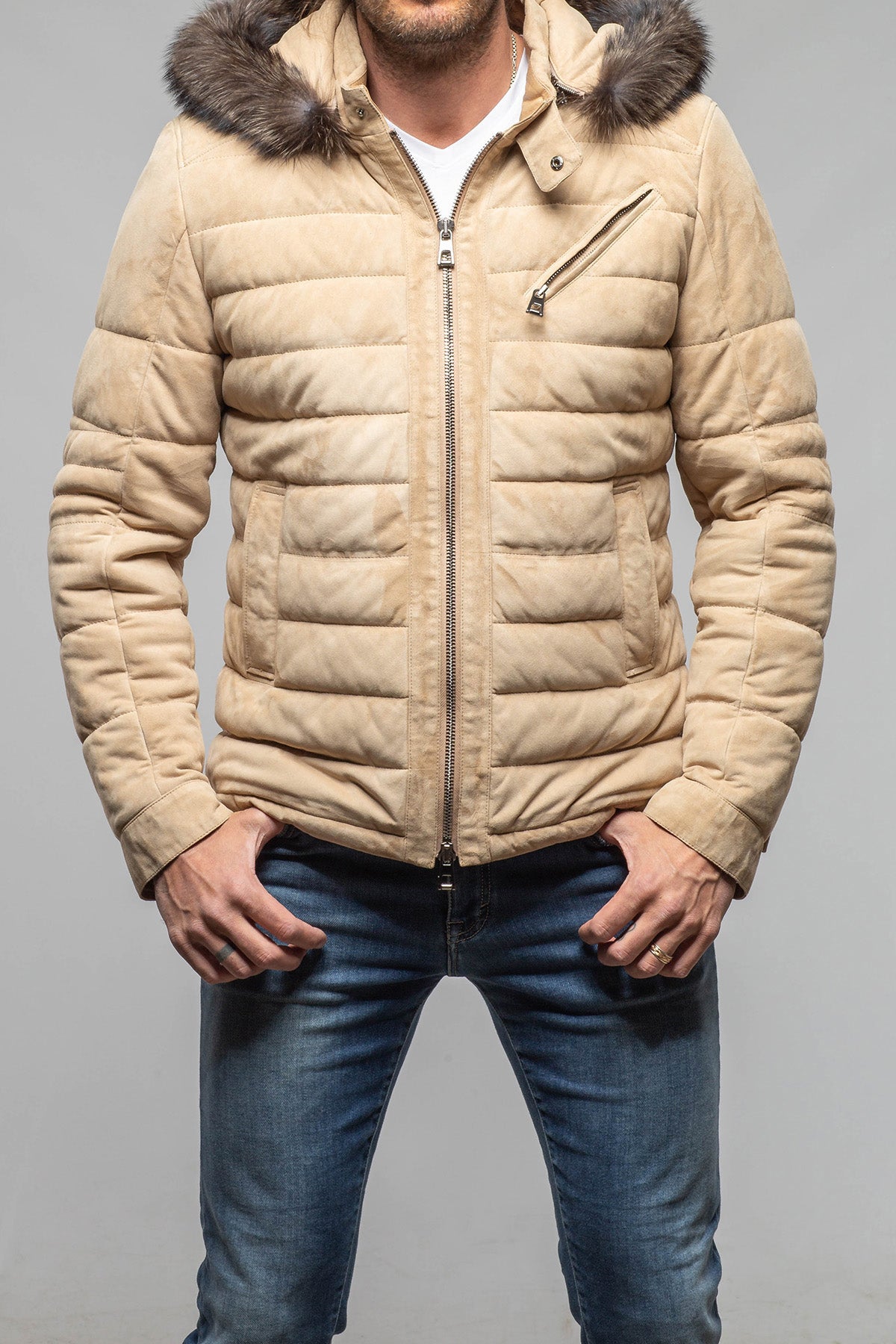 Axel's Florence Collection Telluride Puffer Samples - Mens - Outerwear - Leather
