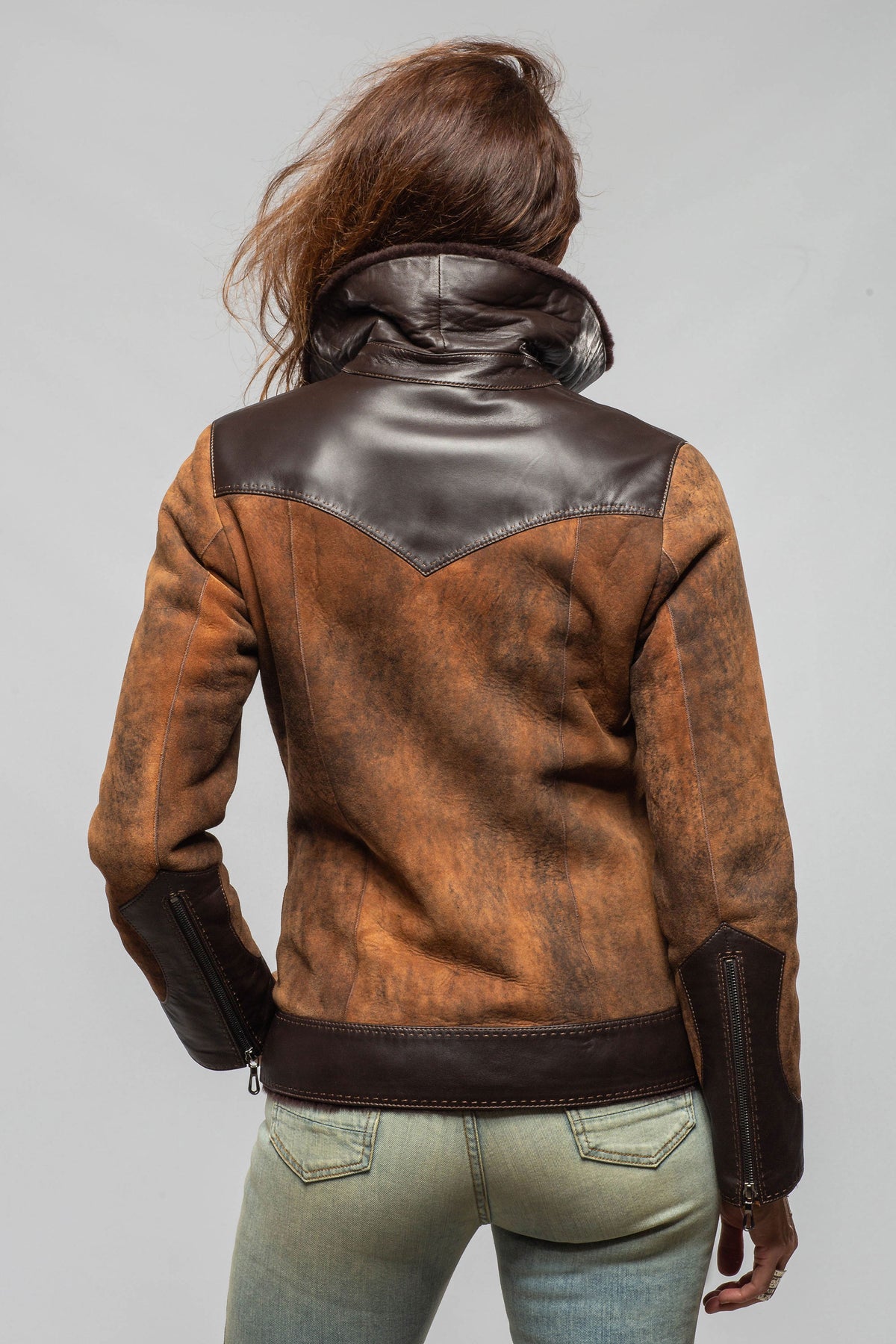 Axel's Florence Collection Wildwood Merino Shearling Jacket Samples - Ladies - Outerwear - Shearling