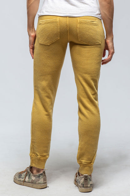 Axel's Premium Denim Atlantic Jogger In Stone Washed Okra Ladies - Pants - Knit