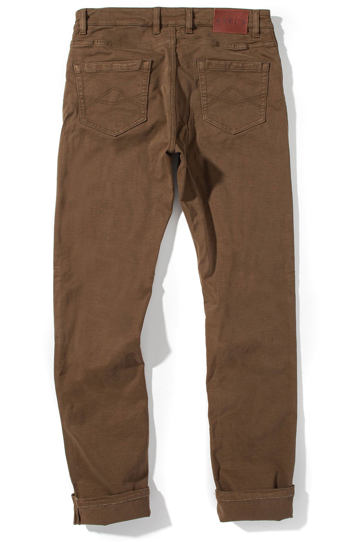 Axel's Premium Denim | Colorado Soft-Touch Slim Jeans In Liquirizia | Mens - Pants - 5 Pocket 