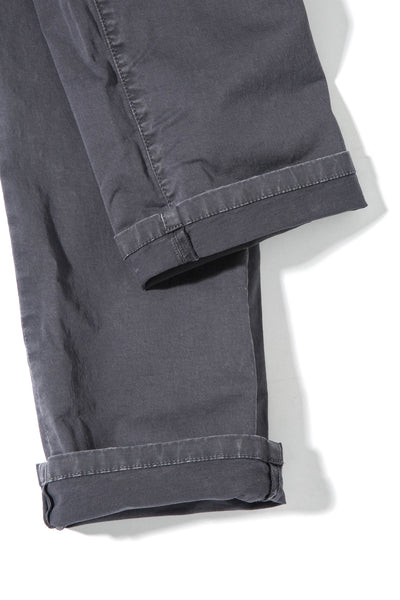 Flagstaff Stretch Cotton Twill In Anthracite | Mens - Pants - 5 Pocket | Axel's Premium Denim