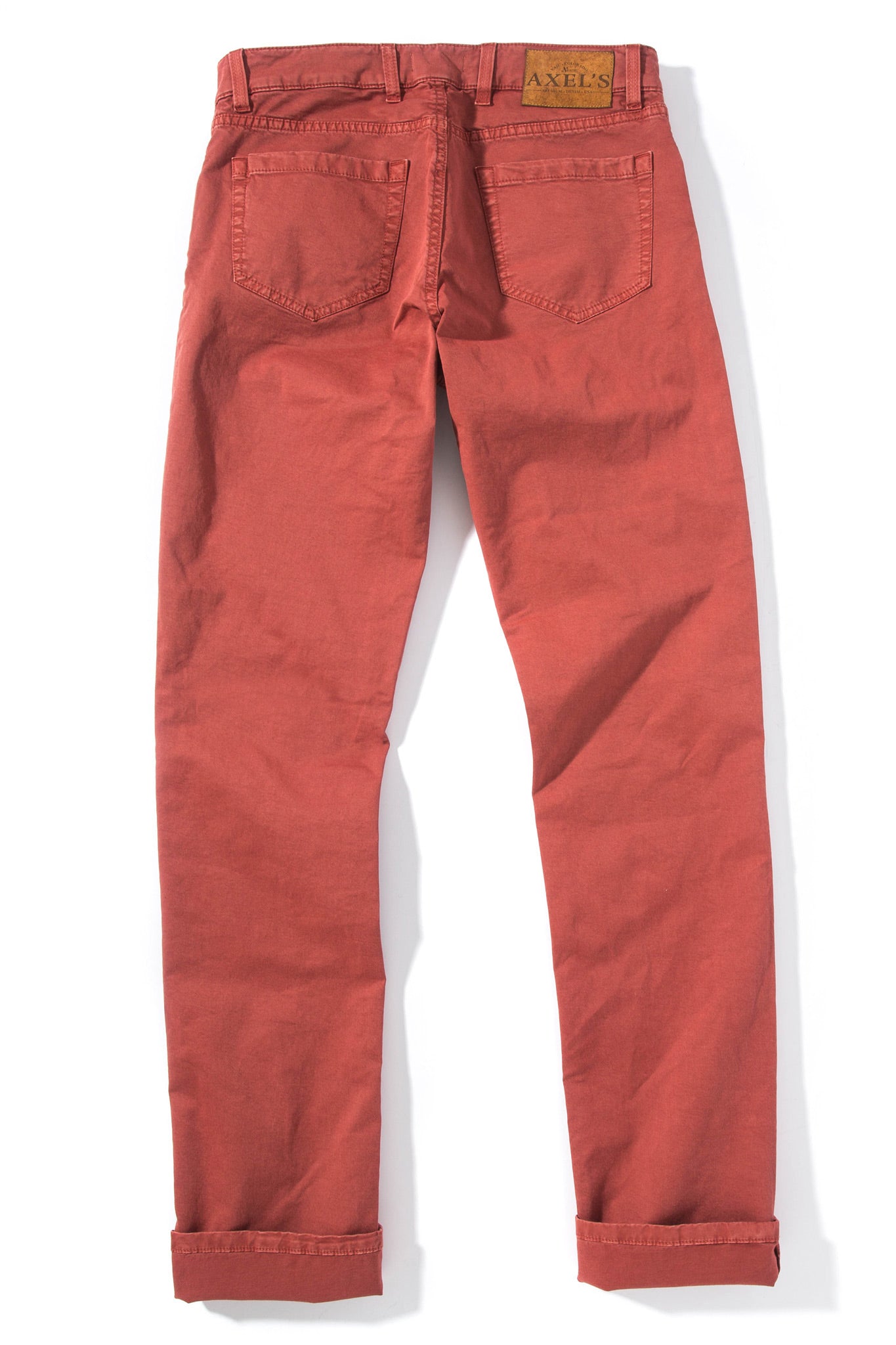 Axel's Premium Denim Flagstaff Performance Denim In Corallo Mens - Pants - 5 Pocket