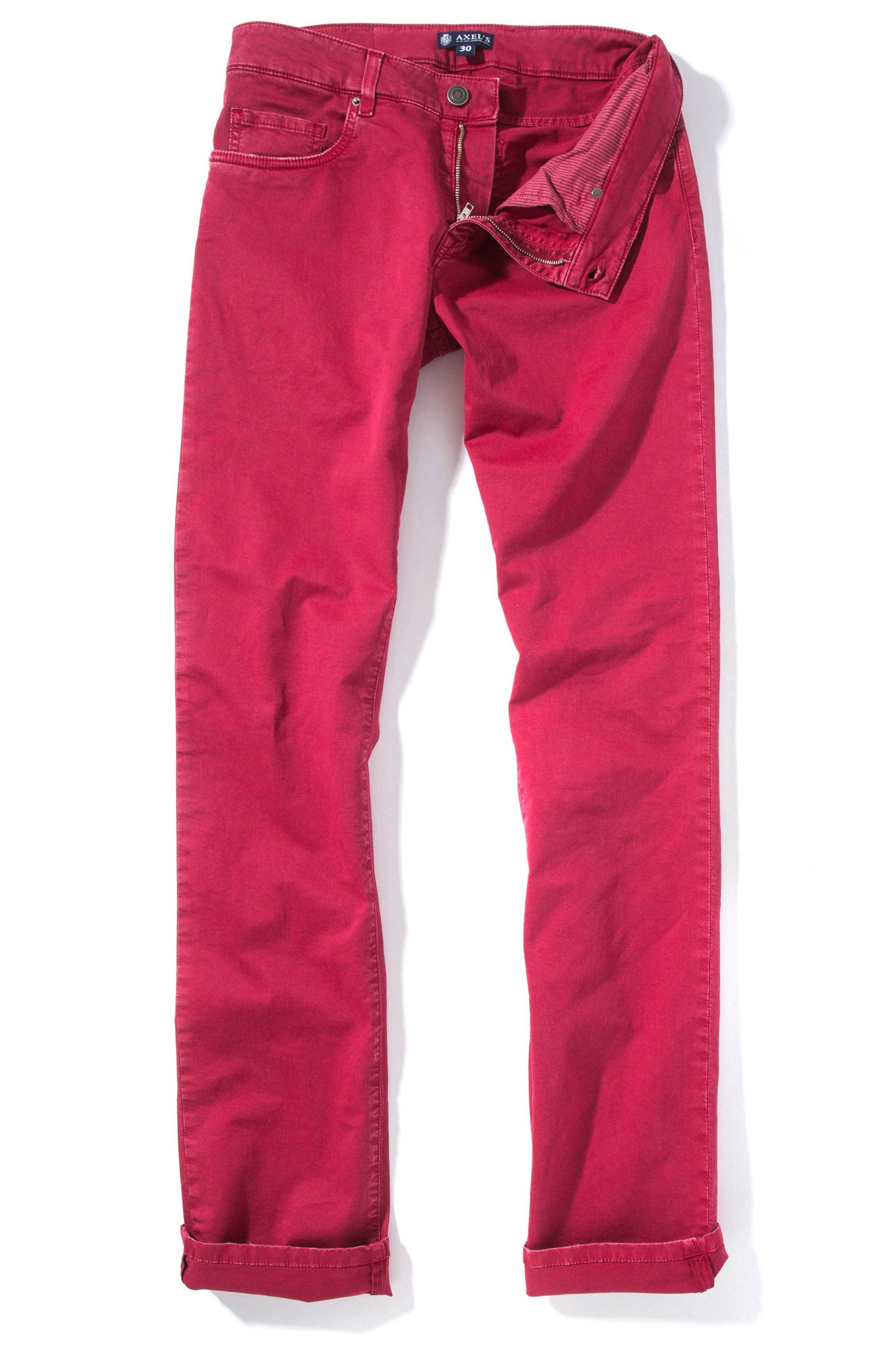 Axel's Premium Denim Flagstaff Performance Denim In Fragola Mens - Pants - 5 Pocket