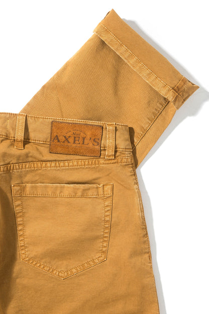 Axel's Premium Denim Flagstaff Performance Denim In Gold Mens - Pants - 5 Pocket