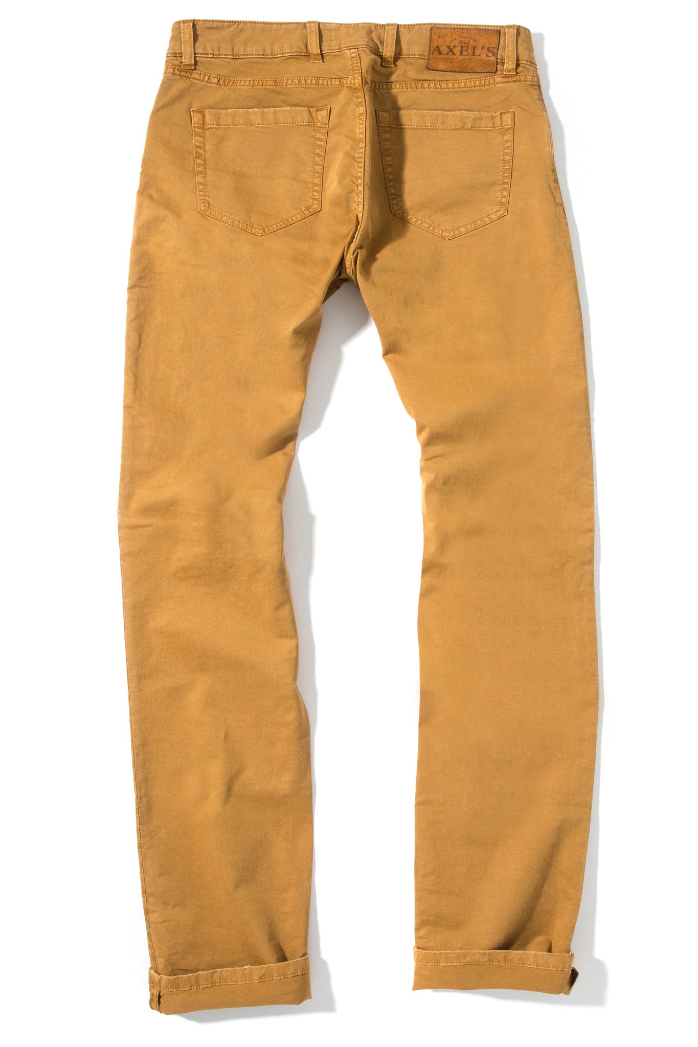 Axel's Premium Denim Flagstaff Performance Denim In Gold Mens - Pants - 5 Pocket