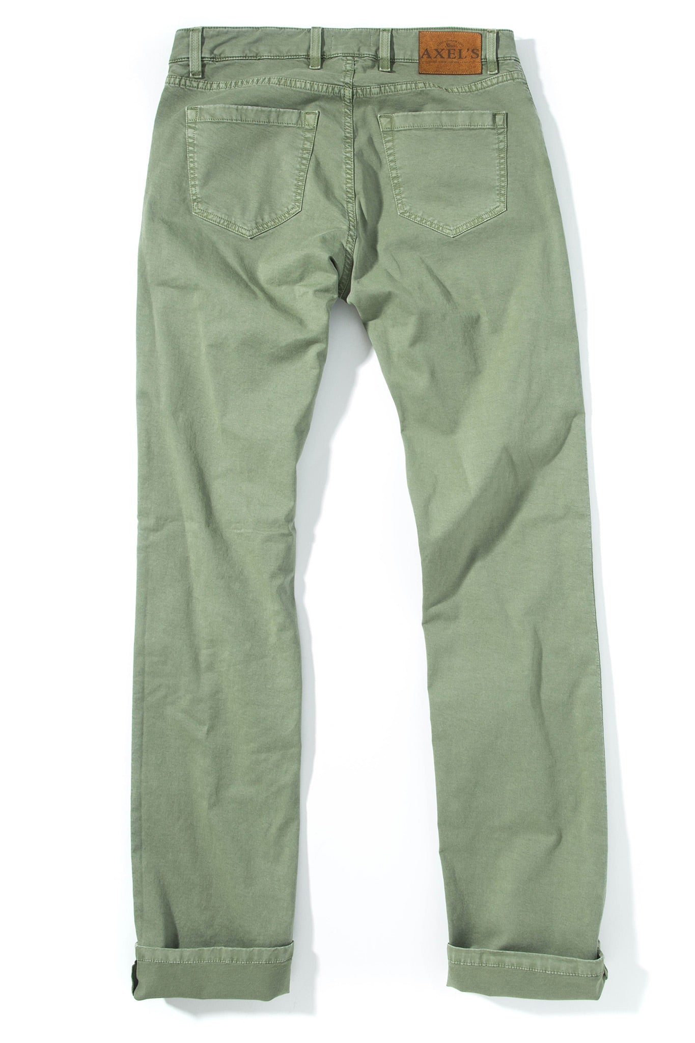 Axel's Premium Denim Flagstaff Performance Denim In Menta Mens - Pants - 5 Pocket