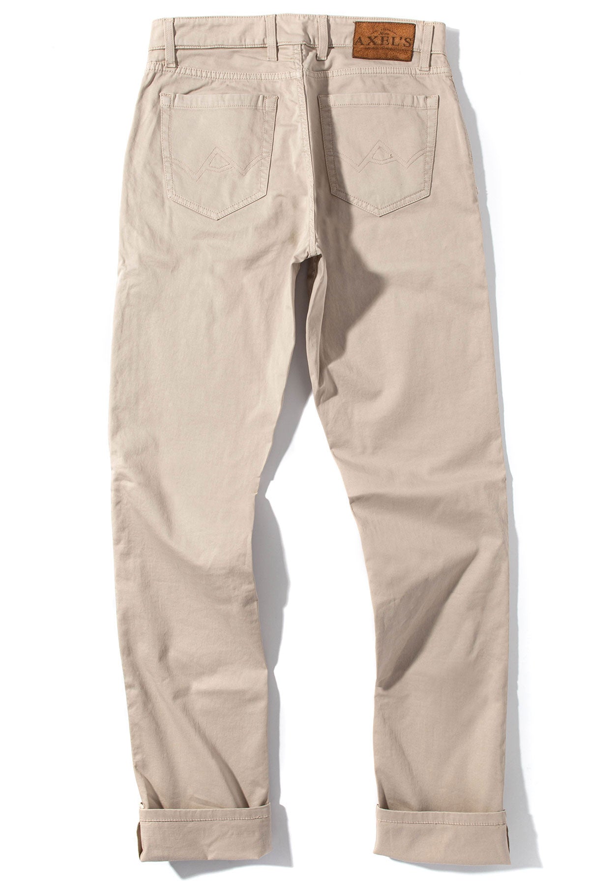 Axel's Premium Denim Prescott Soft Touch 5 Pocket In Ecru Mens - Pants - 5 Pocket