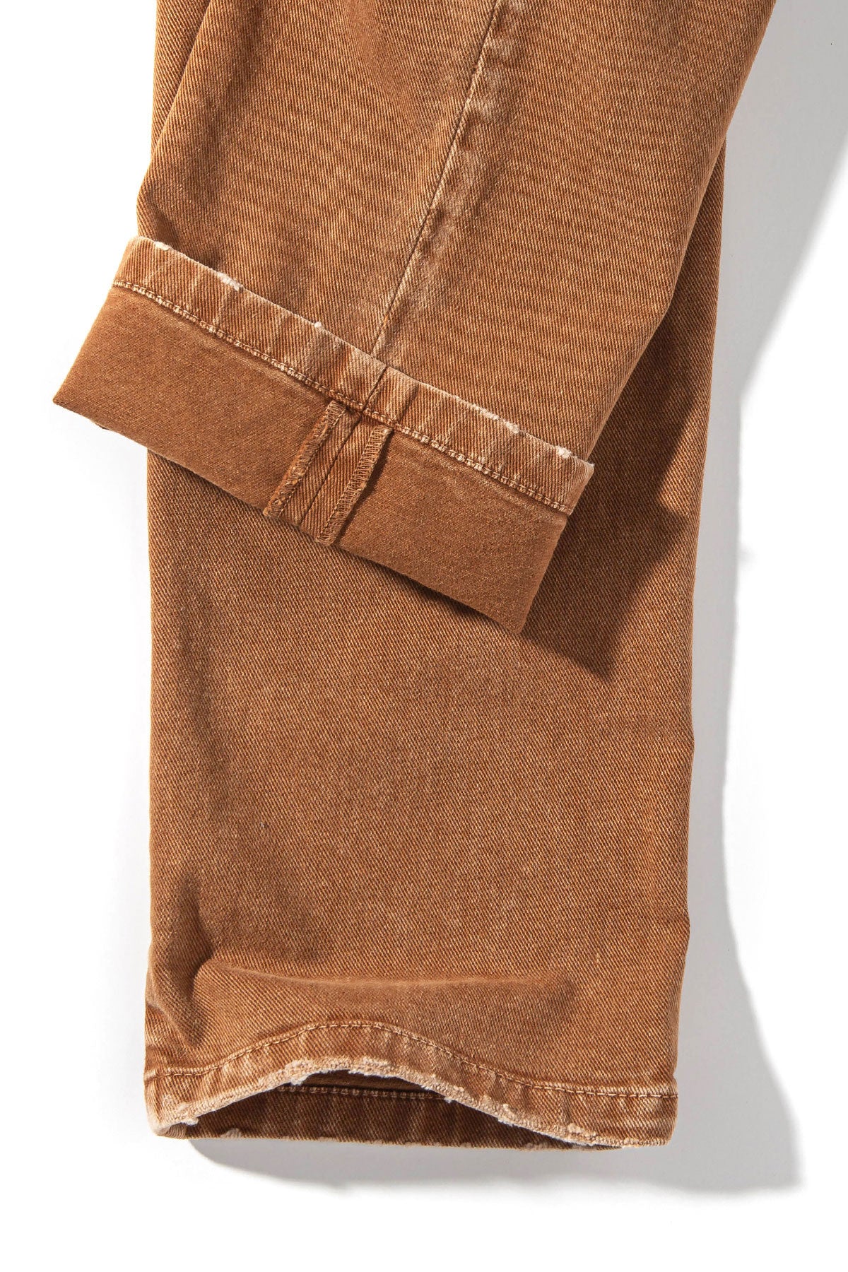 Axel's Premium Denim Silverton Worn-In Slim Straight Denim In Ruggine Mens - Pants - 5 Pocket
