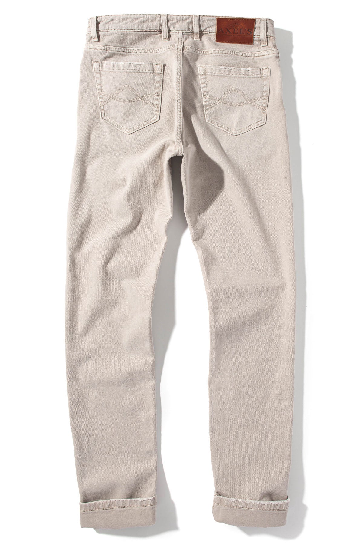 Axel's Premium Denim | Silverton Worn-In Slim Straight Denim In Sasso | Mens - Pants - 5 Pocket 