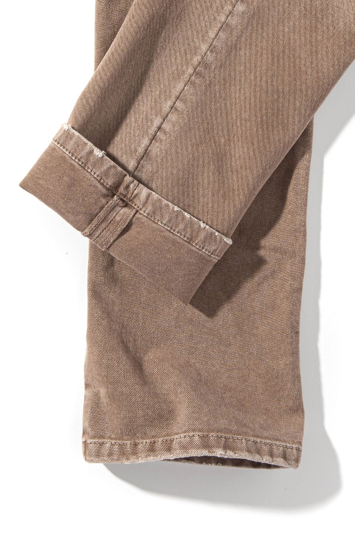 Axel's Premium Denim Silverton Worn-In Slim Straight Denim In Tortora Mens - Pants - 5 Pocket