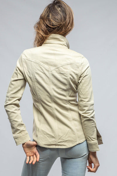 Sweetwater Denim Shirt In Celery | Ladies - Snap Shirts | Axel's Premium Denim