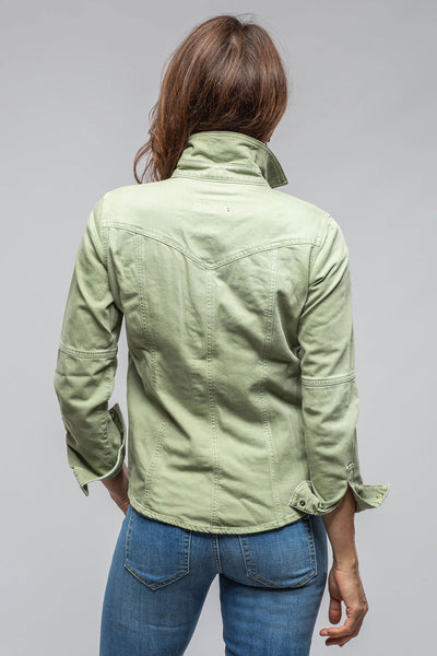 Sweetwater Denim Shirt In Menta | Ladies - Snap Shirts | Axel's Premium Denim