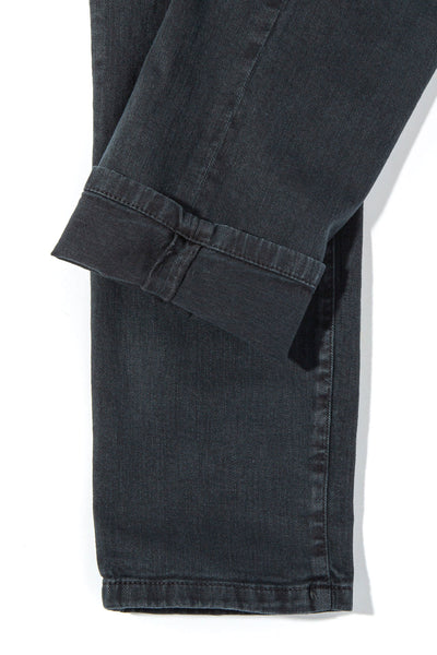 Axel's Premium Denim Taos Slim Cotton/Linen Denim in Anthracite Mens - Pants - 5 Pocket
