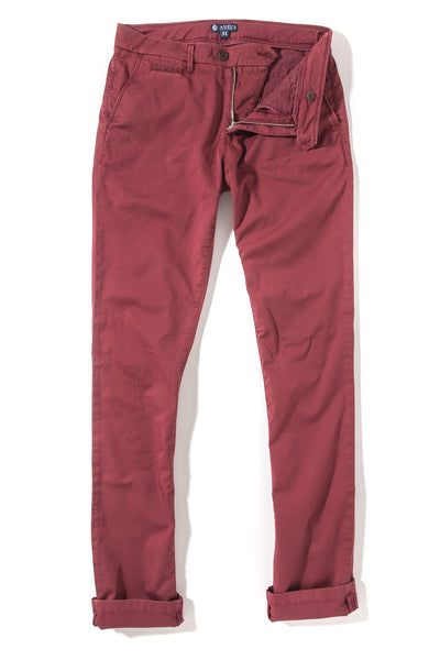 Axel's Premium Denim Tempe 4 Pocket In Bordeaux Mens - Pants - 4 Pocket