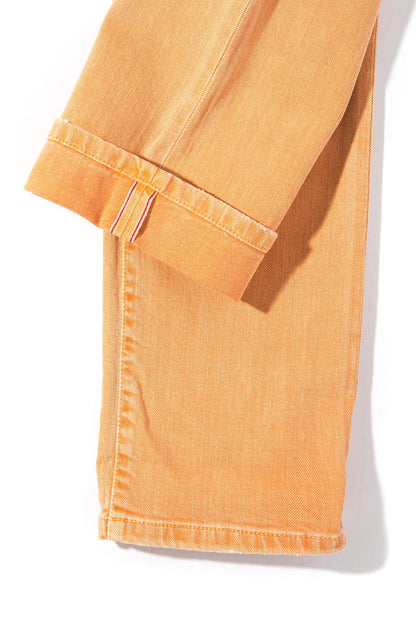 Axel's Premium Denim Tucson Selvedge Denim In Arancio Mens - Pants - 5 Pocket