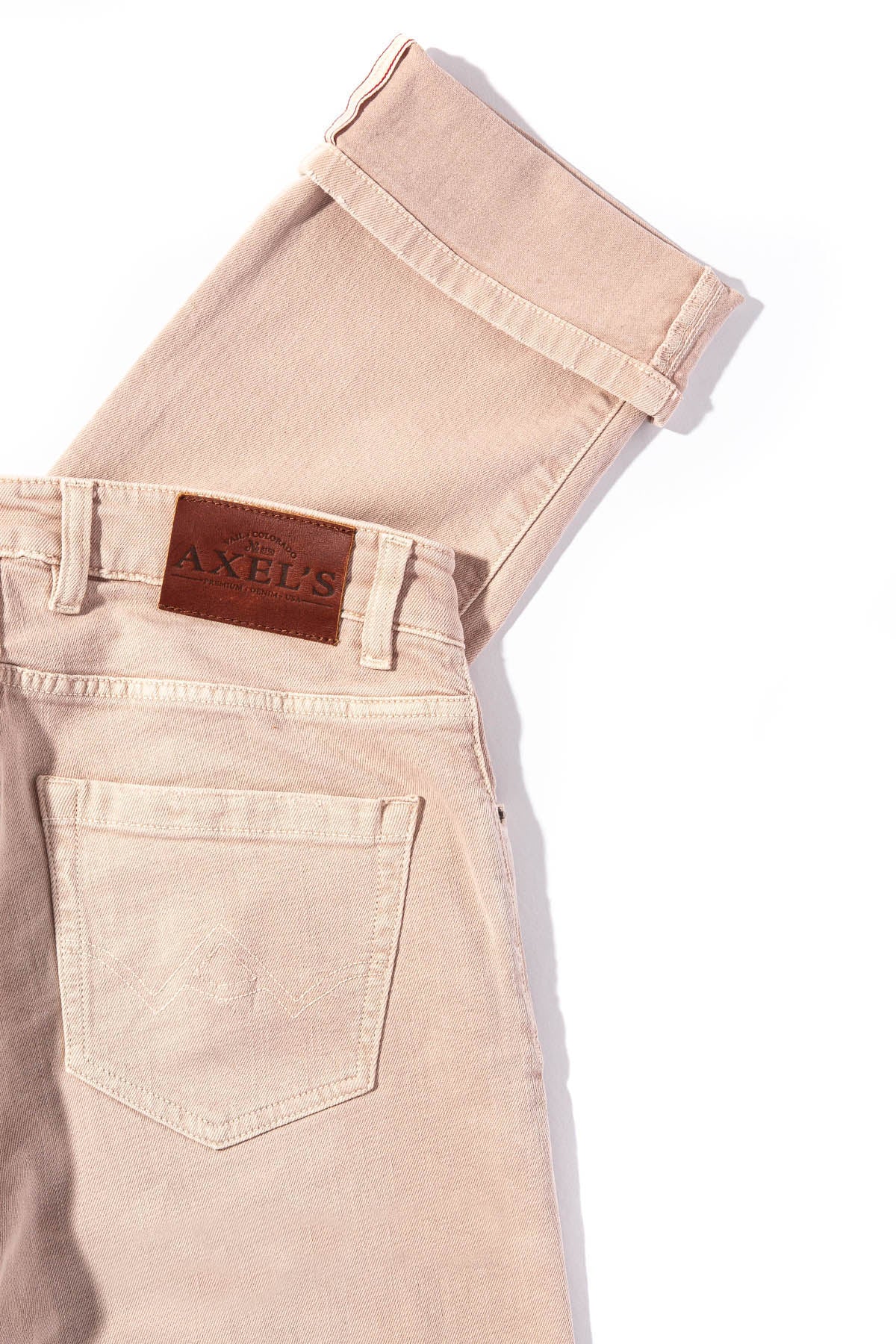 Axel's Premium Denim Tucson Selvedge Denim In Cipria Mens - Pants - 5 Pocket