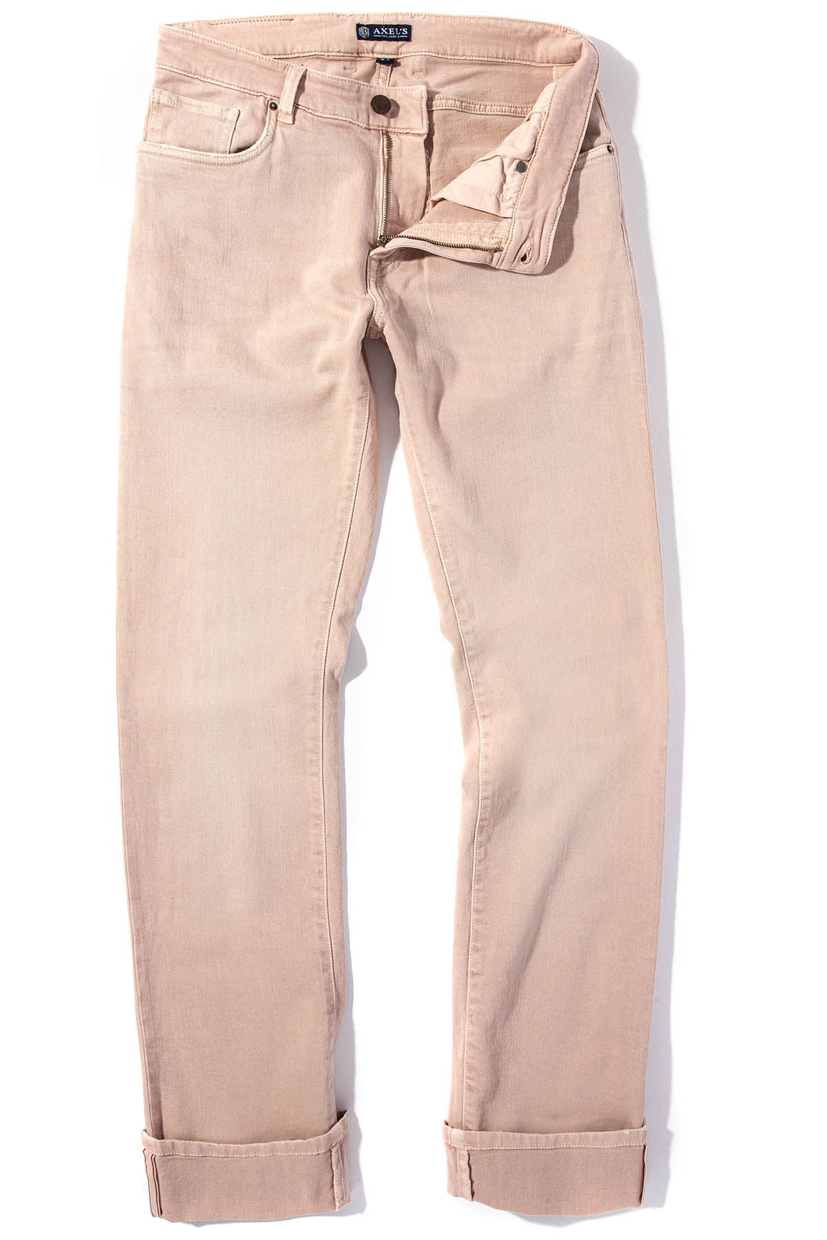 Axel's Premium Denim Tucson Selvedge Denim In Cipria Mens - Pants - 5 Pocket