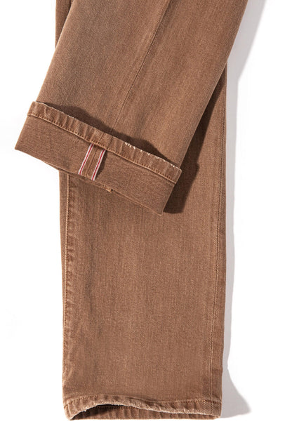 Axel's Premium Denim Tucson Selvedge Denim In Desert Sand Vintage II Mens - Pants - 5 Pocket