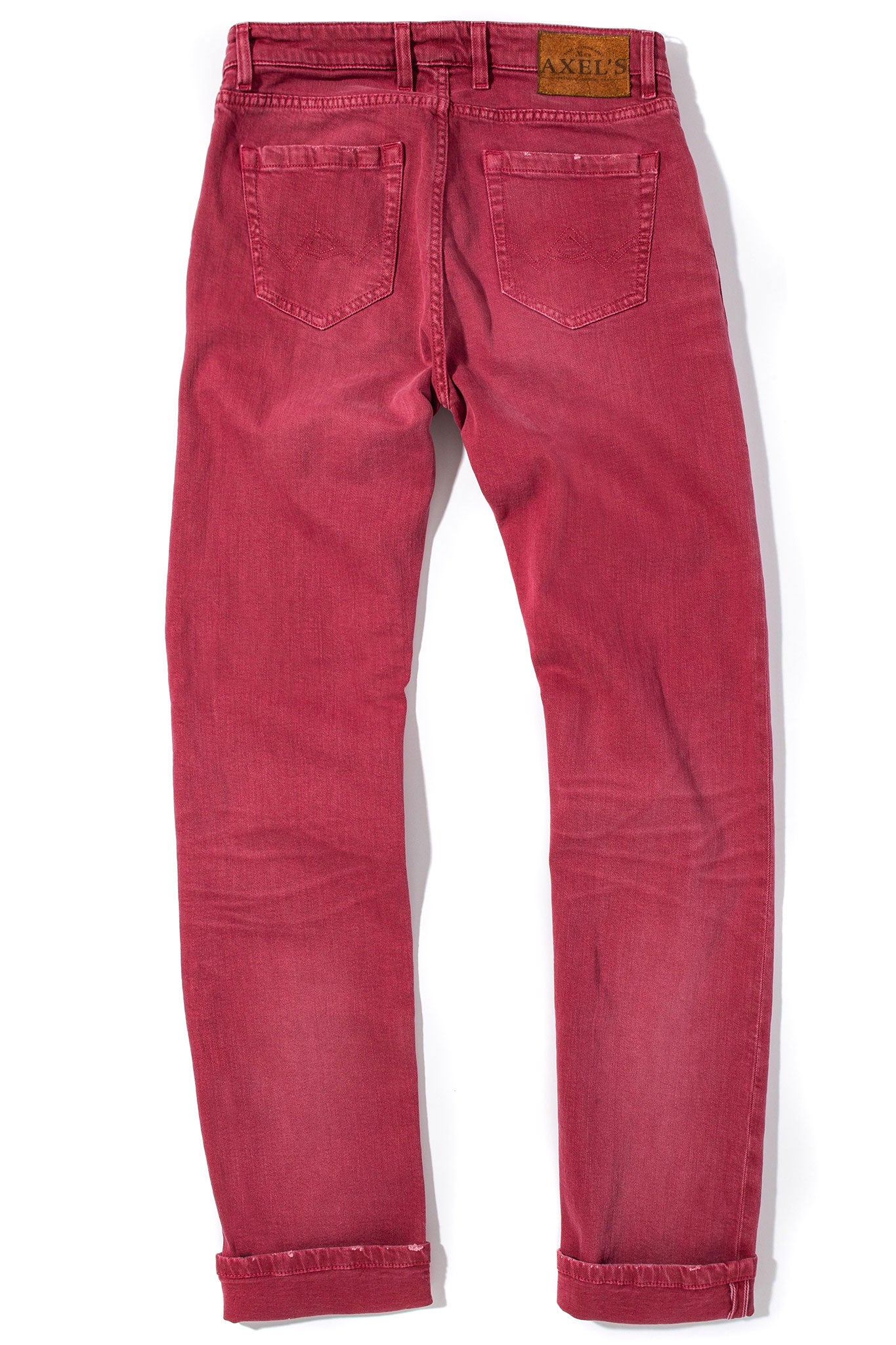 Axel's Premium Denim Tucson Selvedge Denim In Fragola Mens - Pants - 5 Pocket